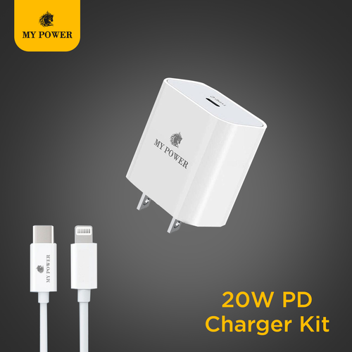 Charger 20w Pd Type C with Type C to Lightning Cable, MP-98pd