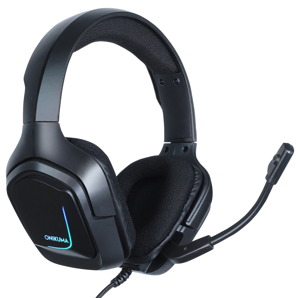 ONIKUMA K20 I Wired Gaming Headsets I Microphone I RGB Light